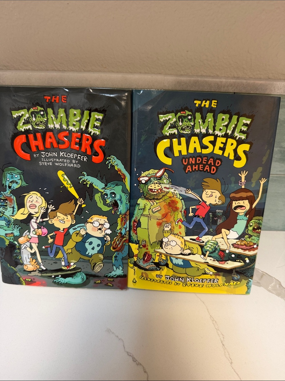 The Zombie Chasers Graphic Novel Set - 2 hardcover